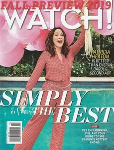 Watch! Magazine Sept/Oct 2019 PATRICIA HEATON-WALTER COGGINS-RUBY ROSE-J MORROW - Picture 1 of 4