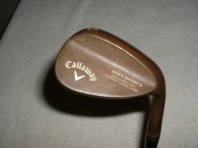 Callaway RAW Mack Daddy 2 Forged 52 12-S Grind Wedge Steel Shaft - Image 1 of 4