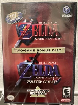 Zelda Ocarina Of Time/Master Quest Gamecube Factory Sealed - Image 1 of 4