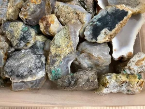 Z~ Copper in Agate fr Indonesia 5 Lb Lot # 4 - Picture 1 of 8