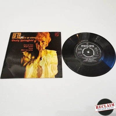 dusty springfield - if you go away 7" 4 track EP vinyl record VG - Image 1 of 3