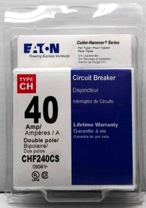 EATON CHF240CS Serie 40A DP Leitungsschutzschalter Typ CH - Bild 1 von 2