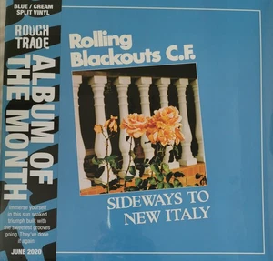 Rolling Blackouts Coastal Fever - Sideways To New Italy blue/cream vinyl NM/NM - Picture 1 of 2