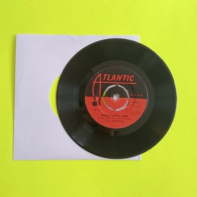 Led Zeppelin - Whole Lotta Love / Ramble On TURKEY 7" - 1970 - 70501 - Used - VG - Image 1 of 2
