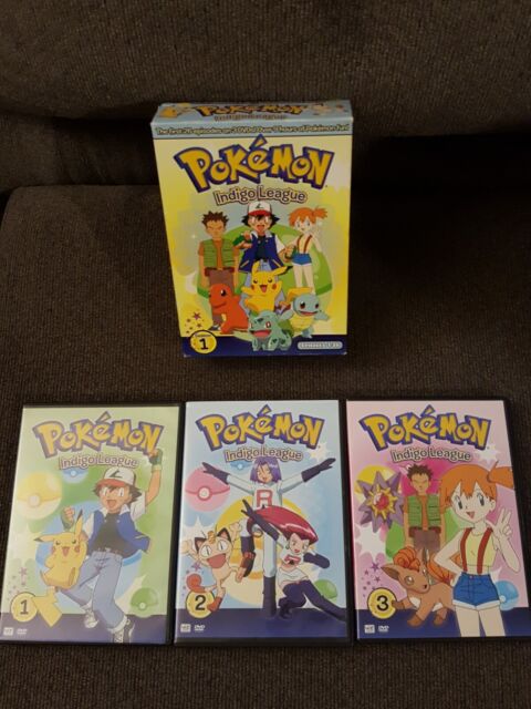 Pokémon 1ªTemporada Liga Indigo Completa e Dublada em DVD