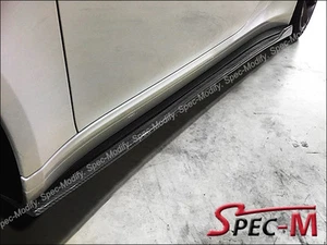 CF FOR 12-16 PORSCHE 911 991 GT3 ONLY JPM CARBON FIBER SIDE SKIRTS EXTENSION LIP - Picture 1 of 3