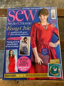 SEW MAGAZINE Sewing Mag ISSUE 79 December 2015 - Imagen 1 de 2