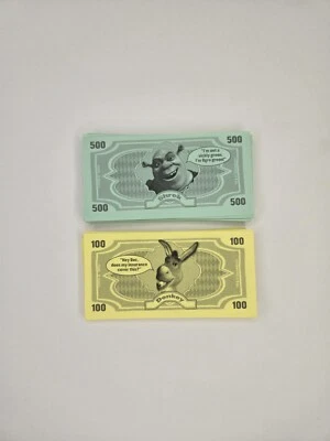 Dinero de repuesto del juego de operación Shrek.   Piezas originales. Foto 1 de 4