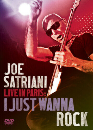 Joe Satriani I Just Wanna Rock Live in Paris (2010) Joe Satriani DVD Region 2