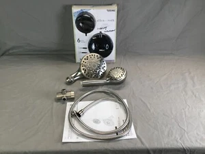 Allen + Roth Galway Gebürstetes Nickel Rund Hand-Kombi-Brausekopf 5283462 LESEN - Bild 1 von 18