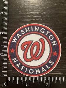 WASHINGTON NATIONALS MLB BASEBALL IRON ON PATCHES - Picture 1 of 1