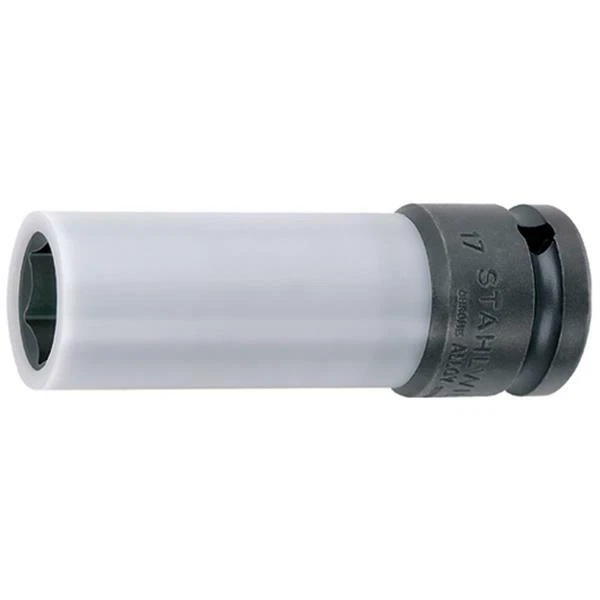 Stahlwille 2309K 17 mm Radmutter-Steckschlüsseleinsätze 1/2" mit Kunststoffhülse - Bild 1 von 1