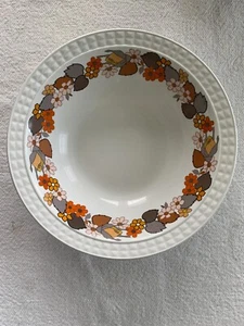 Vintage Spanish Ironstone Castillian Collection 9 1/4" Round Serving Bowl Malaga - Picture 1 of 8