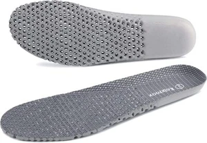 Shoe Inserts Shock Absorption Grey Insoles Arch Support Inner Soles Breathable - Picture 1 of 4