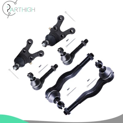 6x Kit de suspensión de rótula de extremo de varilla de amarre delantera para Mitsubishi Montero 1992-2000 Foto 1 de 4