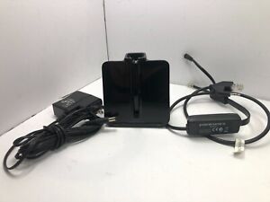 Plantronics CS540 C054 Charging Base w/ Adapter Wireless Headset Charger Tested!