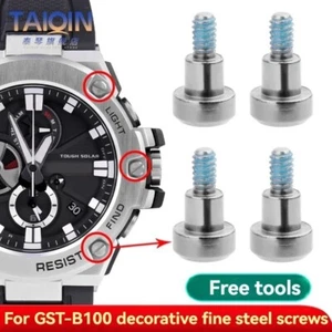 Watch Dial Face Decoration Screws For G-STEEL Series GST-W120L/130L/S310 - Picture 1 of 24