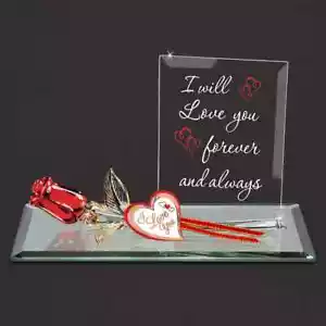 Glasbaron ~ Rose "Forever & Always" EM3 427-FA - Bild 1 von 1