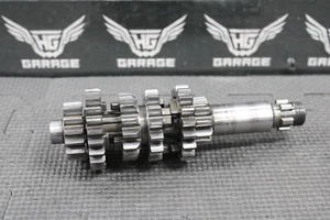 2001 SUZUKI RM80 OEM TRANSMISSION TRANNY TRANS MAIN CENTER SHAFT W GEARS - Picture 1 of 7