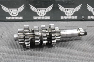 Suzuki RM80 2001 transmisión OEM transmisión Tranny transmisión eje central principal con engranajes Foto 1 de 4