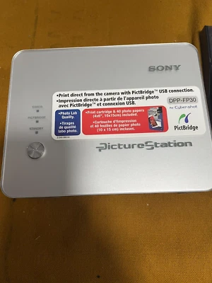 Sony Picture Station Digital Photo Printer DPP FP30 Tested, Powers on - Image 1 of 4