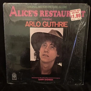 ARLO GUTHRIE -Alice's Restaurant - Soundtrack - UNITED ARTISTS ST LP IN SHRINK - Picture 1 of 4