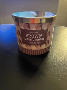 Goose Creek Brown Sugar Churros 14,5 oz 3 stoppini barattolo candela - Foto 1 di 1