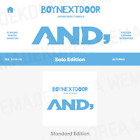 Pre-order BOYNEXTDOOR JP 1st Single AND, Standard Edition & Weverse POB