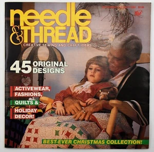 Needle & Thread Magazine Sep/Oct 1984 Creative Sewing and Craft Ideas patterns - Picture 1 of 8