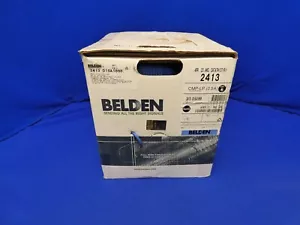 Belden 2413 D15A CAT 6 Cable Approx 900 Feet, New-Open Box (Blue Color) - Picture 1 of 10