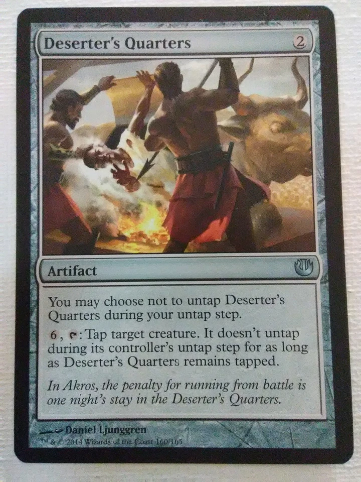 MTG Deserter's Quarters Journey into Nyx 160/165 Regular Uncommon - Image 1 of 1
