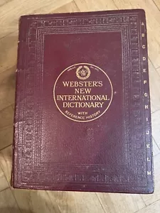 WEBSTER’S NEW INTERNATIONAL DICTIONARY - Picture 1 of 4