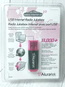 Aluratek AIRJO1F USB Internet Radio Juxebox NEW Sealed - Picture 1 of 4