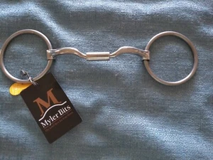 4 3/4'' MYLERS LOOSE RING LOW PORT COMFORT SNAFFLE MBO4 COPPER INLAY LEVEL 2 - Picture 1 of 5