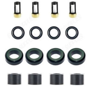  FUEL INJECTOR REPAIR KIT O-RINGS FILTERS GROMMETS 2000-2005 for TOYOTA 1.8L L4 