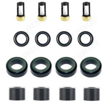  FUEL INJECTOR REPAIR KIT O-RINGS FILTERS GROMMETS 2000-2005 for TOYOTA 1.8L L4  - Image 1 of 1