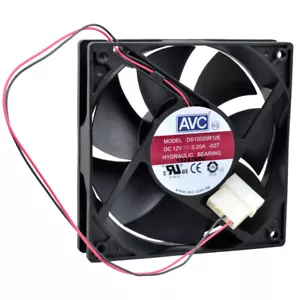 DS12025R12E 12cm 120mm fan 120x120x25mm DC12V 0.20A Cooling fan for power supply - Picture 1 of 4