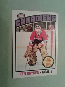 1976-77 Topps Ken Dryden Montreal Canadiens - MT - Karte 200 - Bild 1 von 4