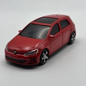 Maisto - VW VOLKSWAGEN GOLF GTI 2017 ✅ Red 1/64 Diecast Toy Model Car ✅ Loose - Picture 1 of 12
