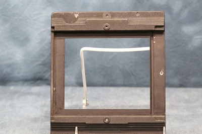 Graflex Speed Crown Graphic 4X5 Spring Graphic Frame Back - no accessories - - Image 1 of 3