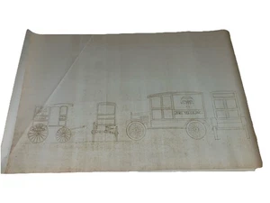 5 Blatt Kupj Bauplan-Stil Gebäude Hintergründe für Diorama Lot - Bild 1 von 16