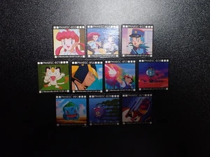 Pokemon GB Pocket Mini Card Non Holo x10 Meowth Ash Bulbasaur etc #5897 - Picture 1 of 16