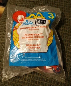 MCDONALDS Happy Meal Toy (2000) Paralympic Becky Figurine SEALED NEW - Picture 1 of 2