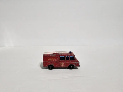 Vintage Matchbox Series #57 Red Land Rover Fire Truck Lesney Made in England - Image 1 of 4