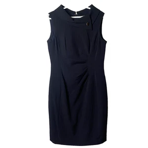 Women's Tahari Arthur S. Levine Black Dress - Size 12, Chic Design - Picture 1 of 9