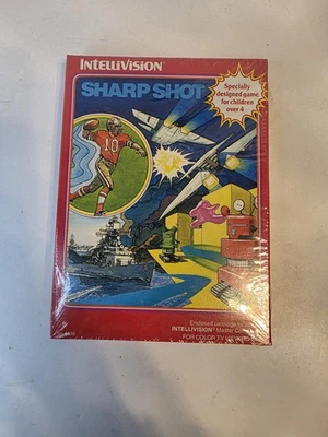 Intellivision Sharp Shot Brand New Factory Sealed, Slight Tear In Seal - Image 1 of 4