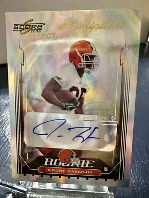 2006 Score Select - Inscriptions #349 Jerome Harrison /250 (AU, RC) - Image 1 of 2