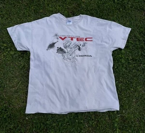 Vintage 2000er HONDA DOHC VTEC T-Shirt Größe XL 100 % BAUMWOLLE - Bild 1 von 3