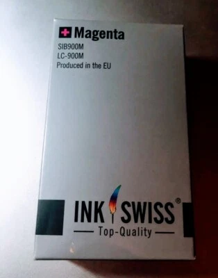 Drucker INK SWISS MAGENTA BROTHER DCP-110C, 115C, 116C, 117C, 120C, 310CN,340 CW - Bild 1 von 4