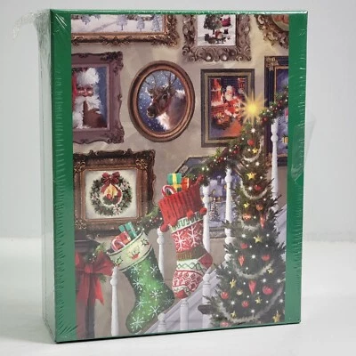 Christmas Party Oversized Jigsaw Puzzle Brother Sister 1000 Piece New Sealed! - Image 1 of 3